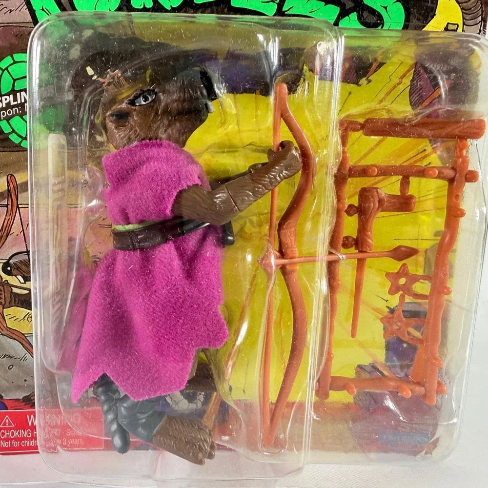 TMNT Classic Splinter Figure Mutant Ninja Turtles Playmates Retro